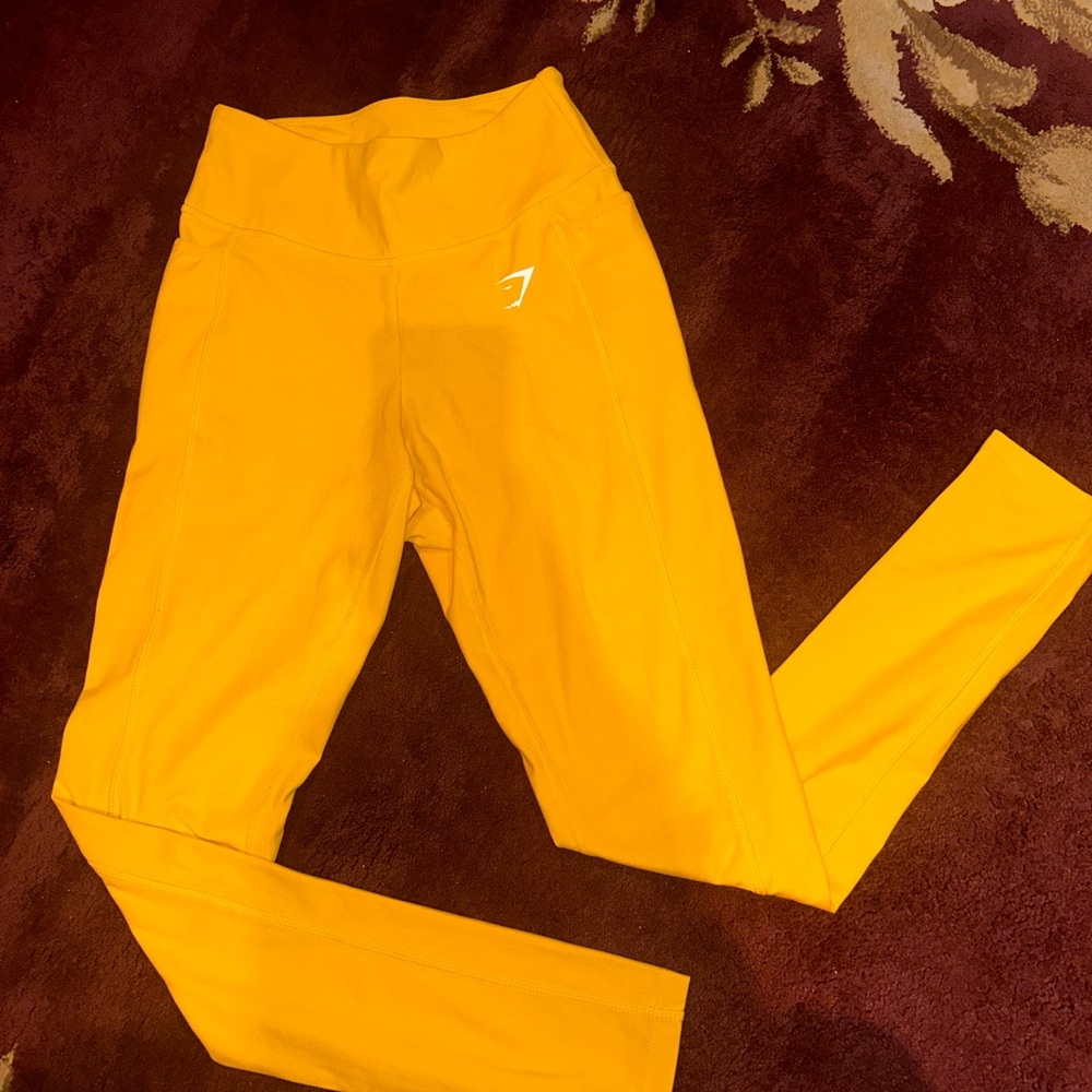 Gymshark Yellow Leggings